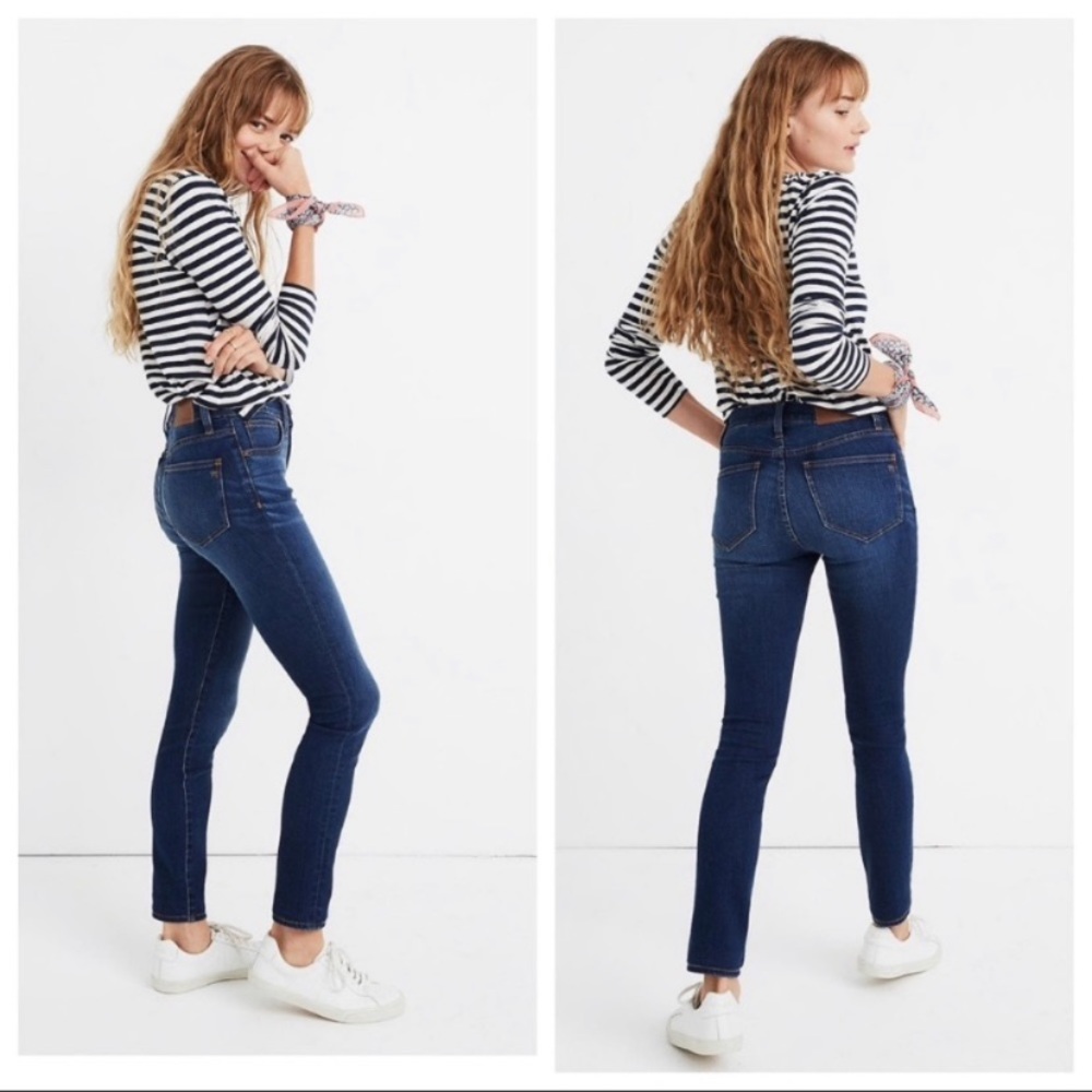 Madewell high rise roadtripper skinny jeans